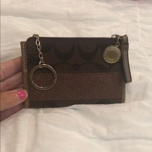 Coach change purse